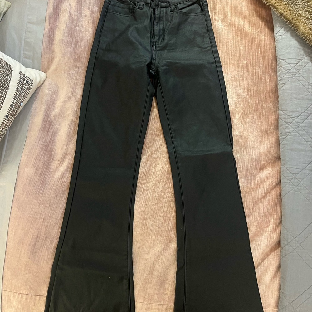 Black Flared Pants